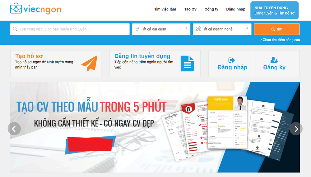 8 điều cần lưu ý khi thiết kế website tuyển dụng