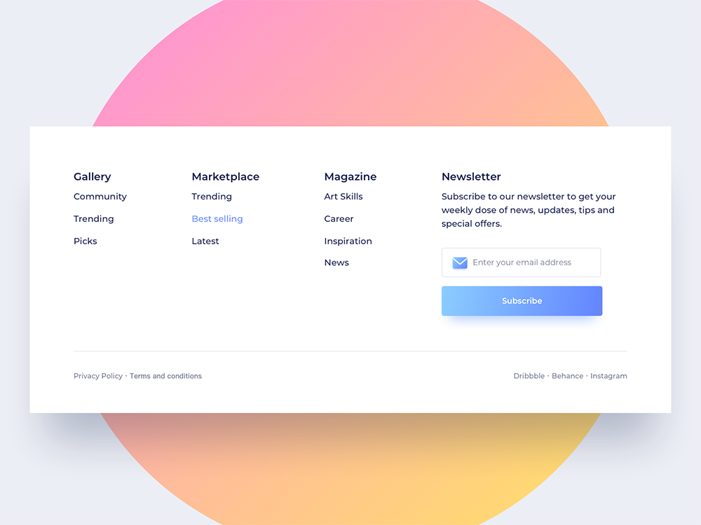 Footer là gì? Tại sao cần thiết kế footer cho trang web?