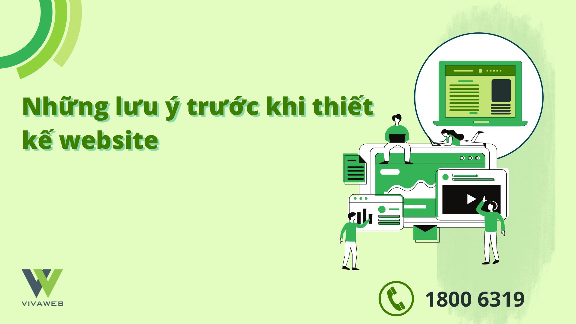 Những lưu ý trước khi thiết kế website