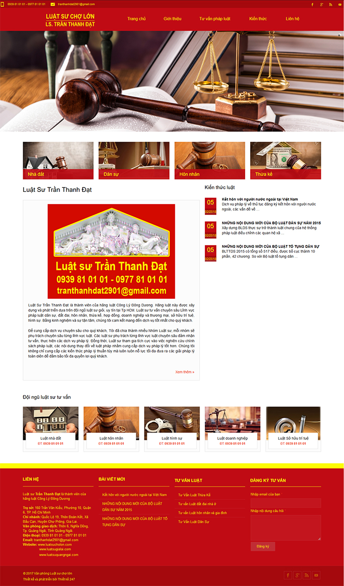 Mẫu website bán hàng CenaStore