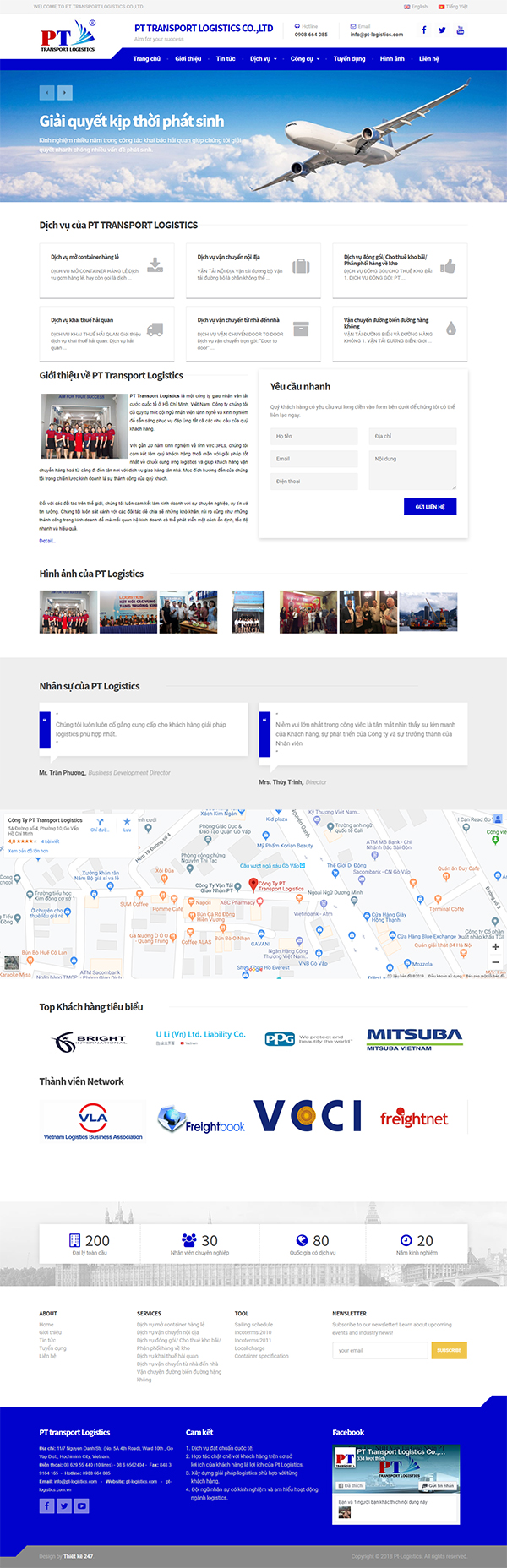 Mẫu website bán hàng CenaStore