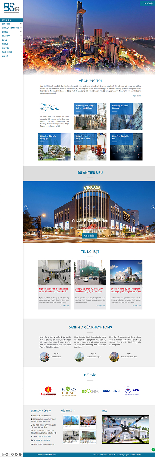 Mẫu website bán hàng CenaStore