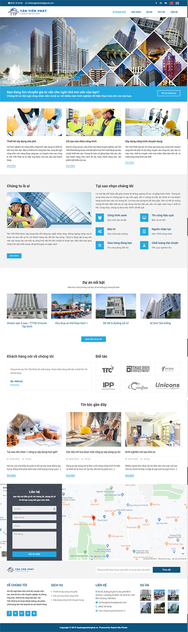 Mẫu website bán hàng CenaStore