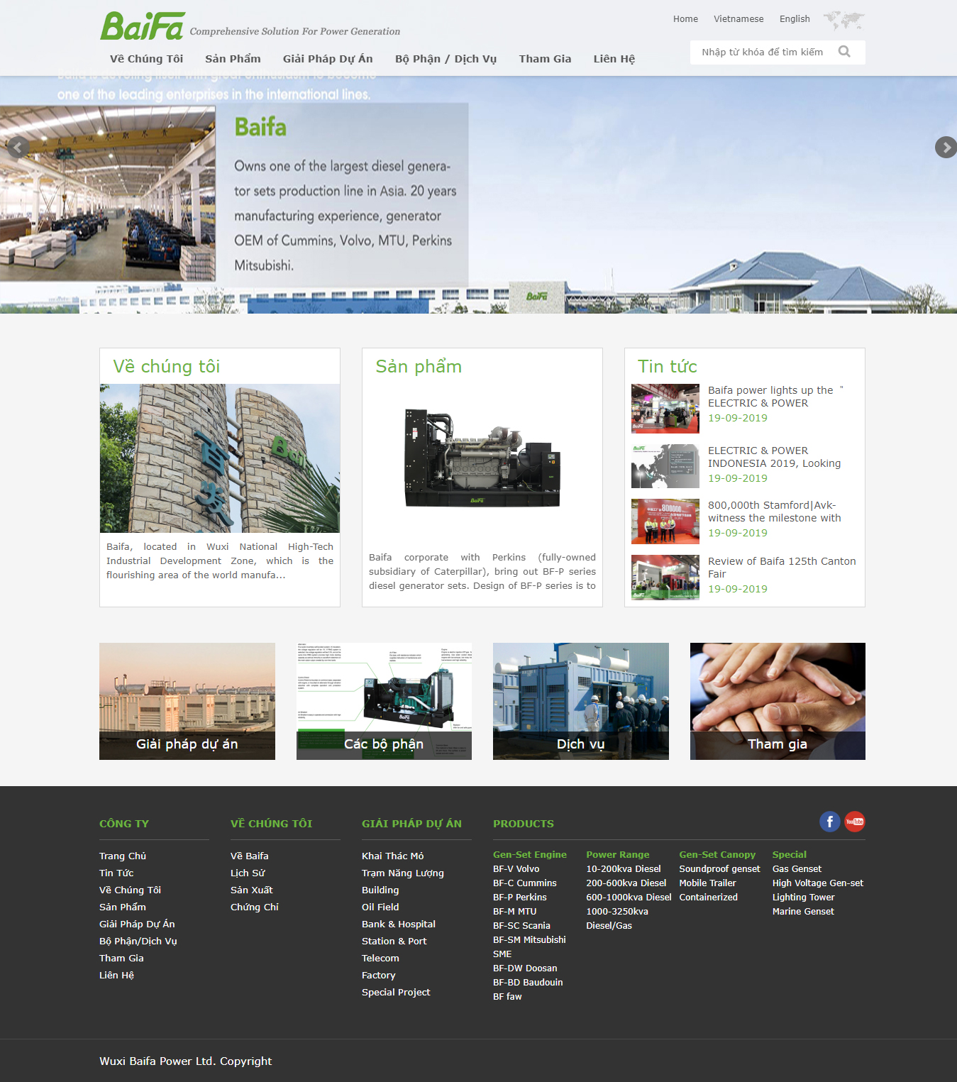 Mẫu website bán hàng CenaStore