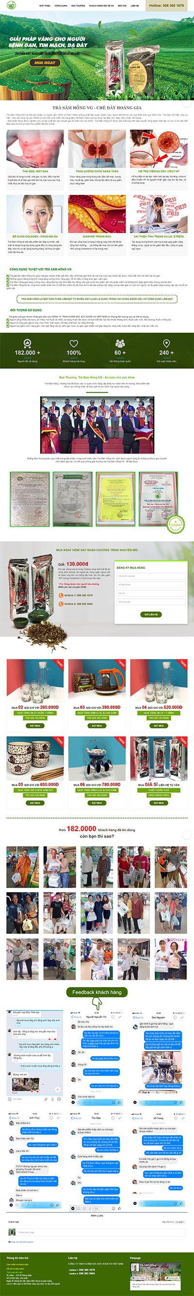 Mẫu website bán hàng CenaStore