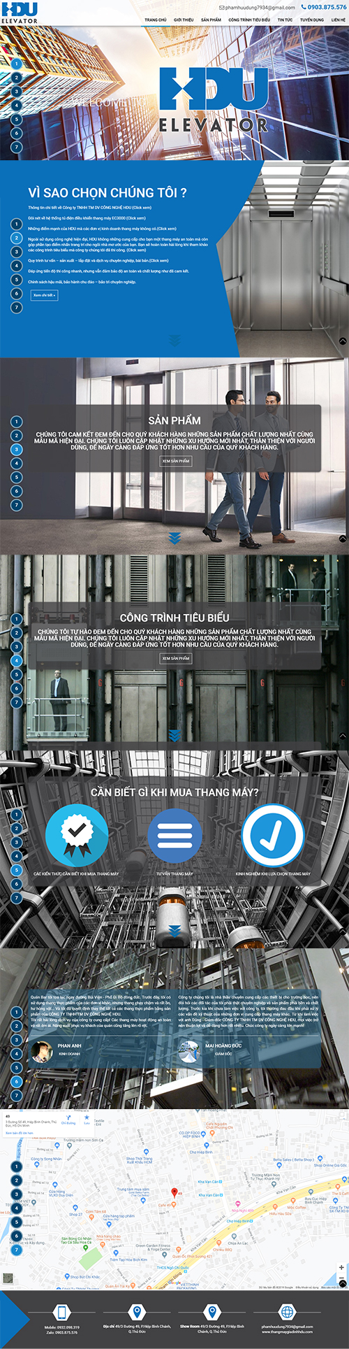 Mẫu website bán hàng CenaStore